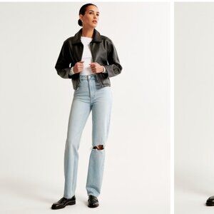 Abercrombie + Fitch Ultra High Rise The 90's Straight 29/8R